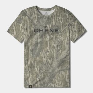 WASHED OUT CAMO LOGO TEE S/S